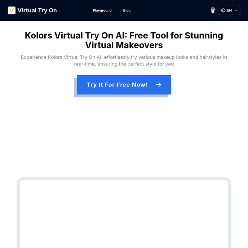 Kolors Virtual Try On AI