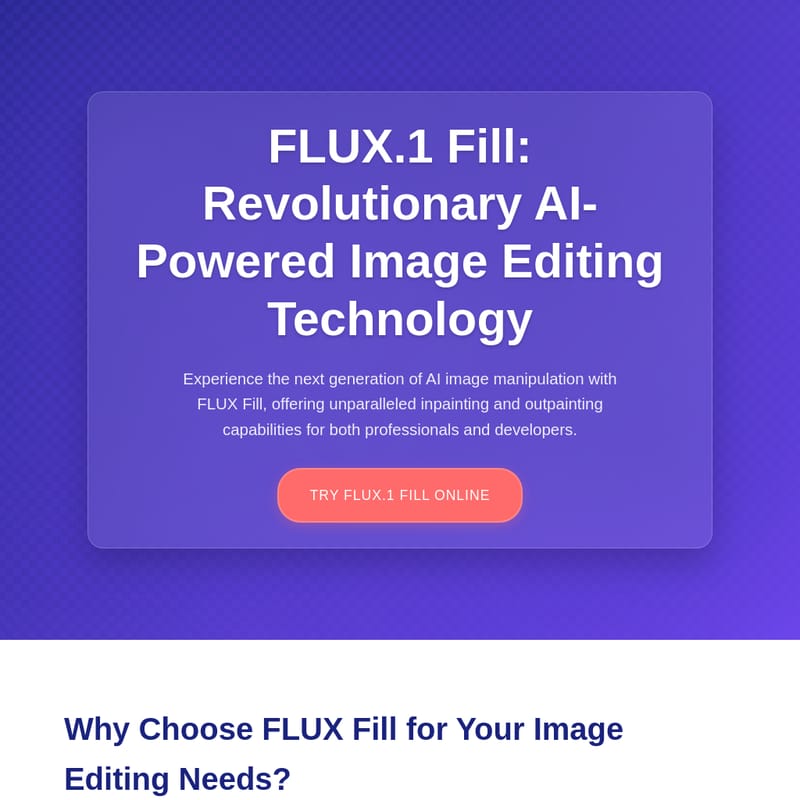 FLUX Fill