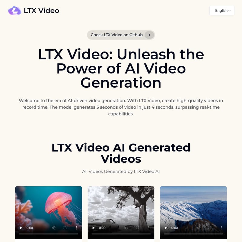 LTX Video