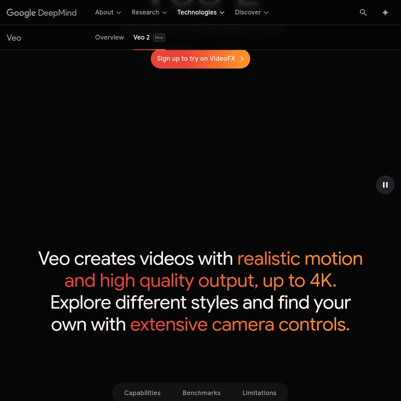 Veo 2 - Google DeepMind