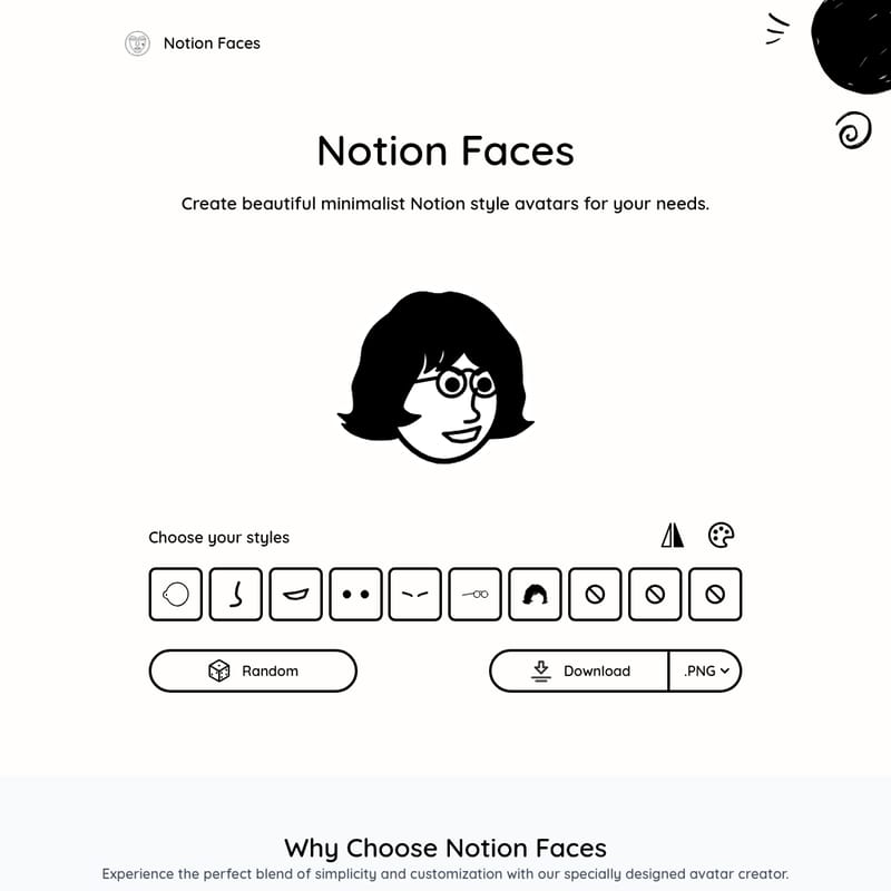 Notion Faces