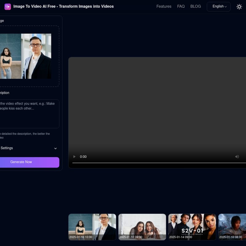 Image To Video AI Free