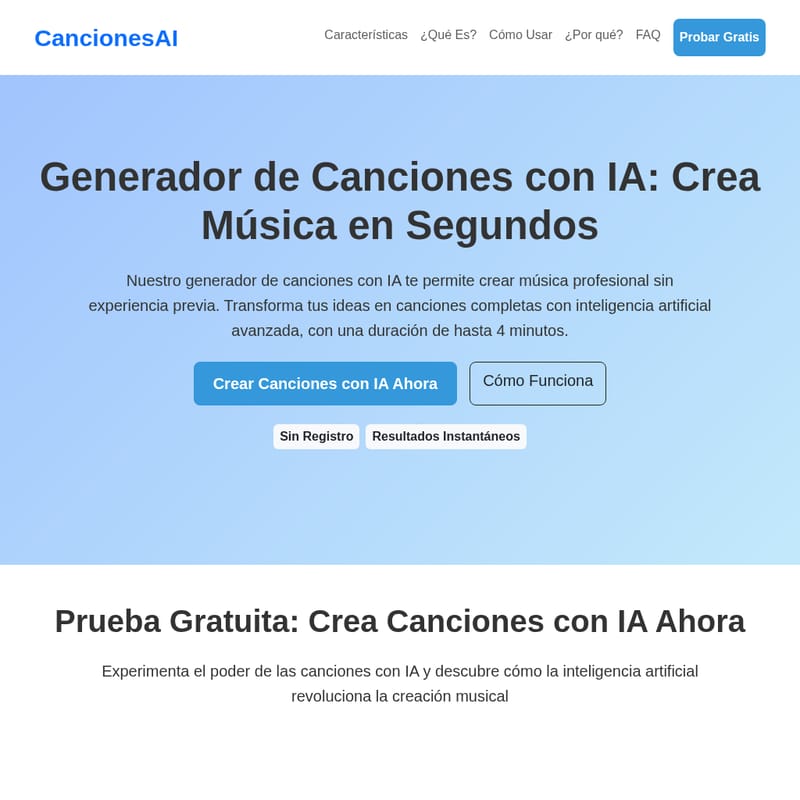 Canciones Con IA