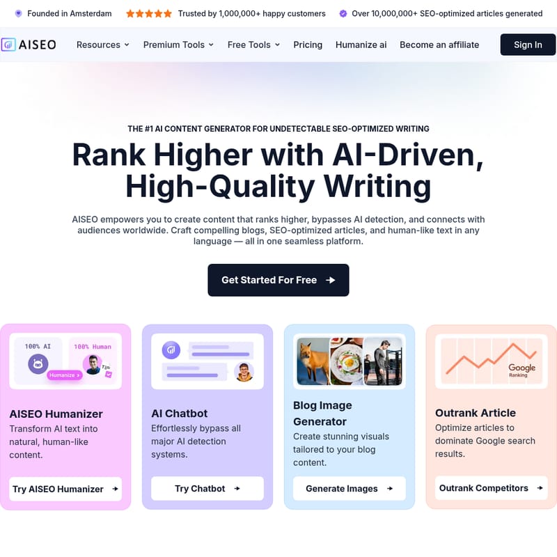 AISEO - Your AI writer for SEO.