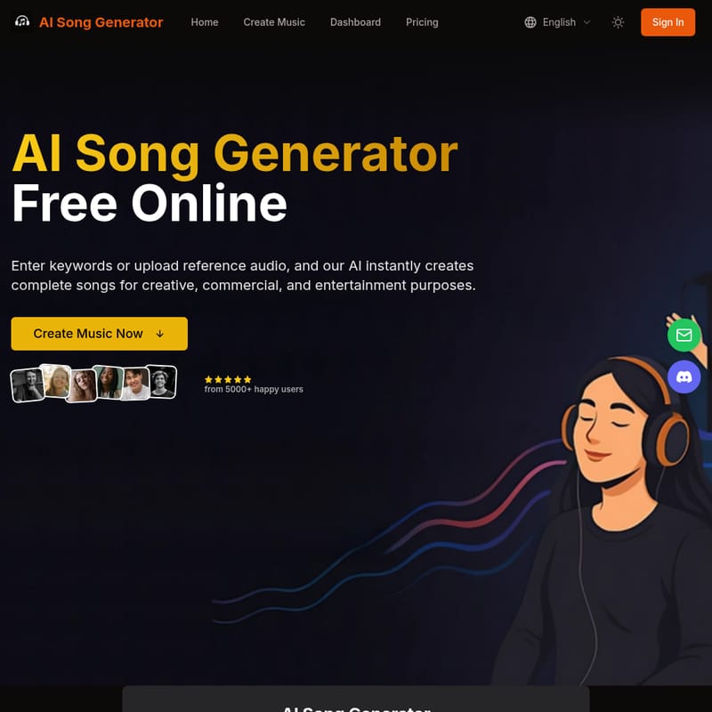 AI Song Generator Free Online