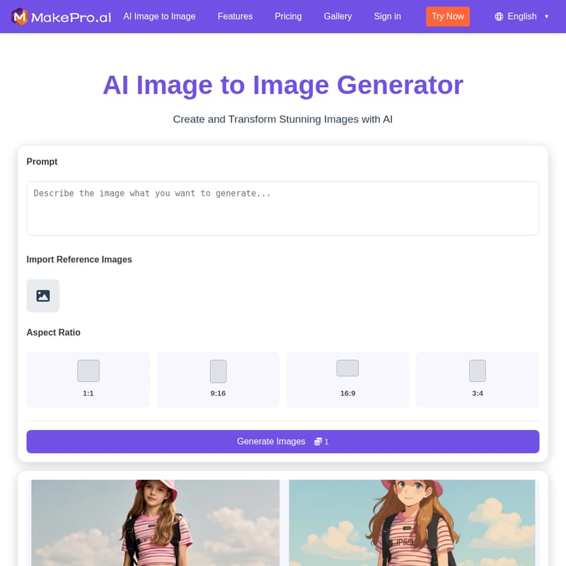 AI Image to Image