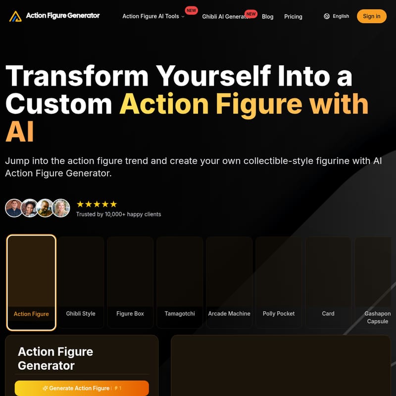 Action Figure Generator