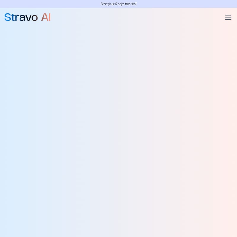 Stravo AI