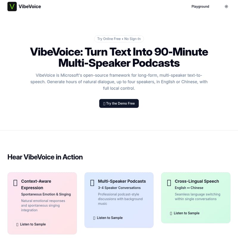 VibeVoice