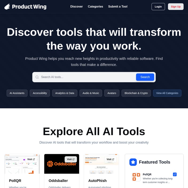 Product Wing