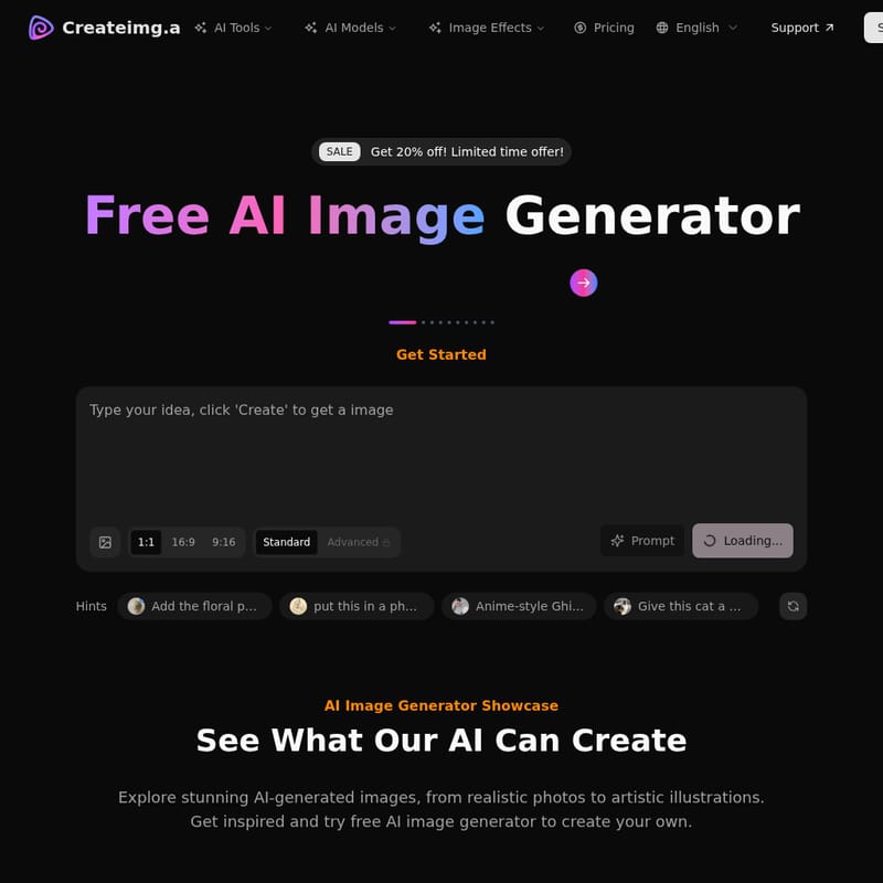 AI Image Generator - Createimg.ai