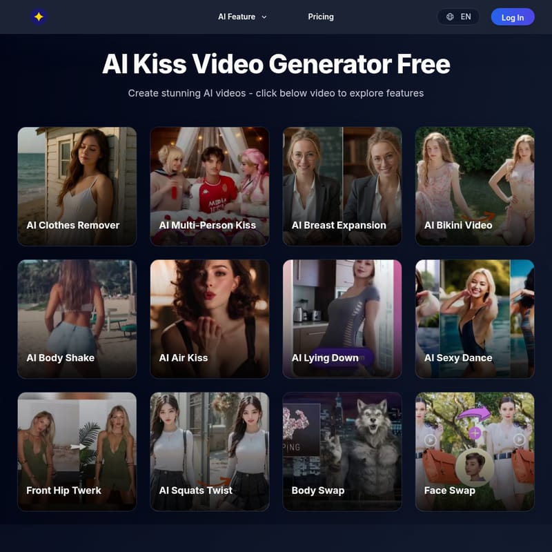 ai kissing video generator