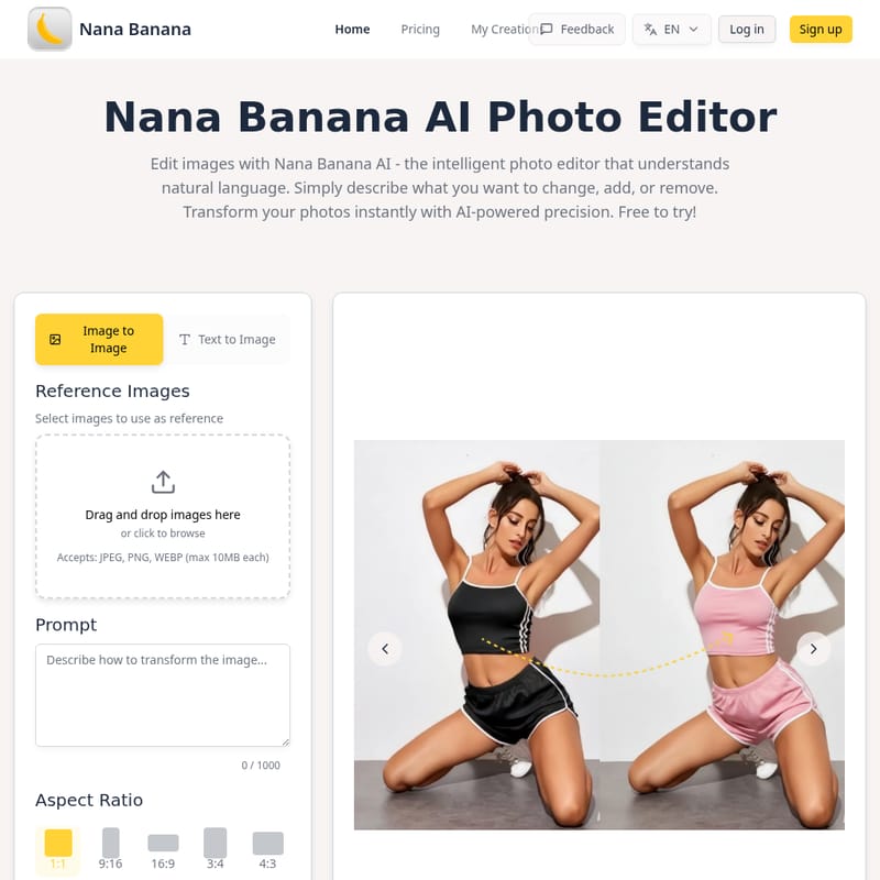 Nana Banana AI Photo Editor