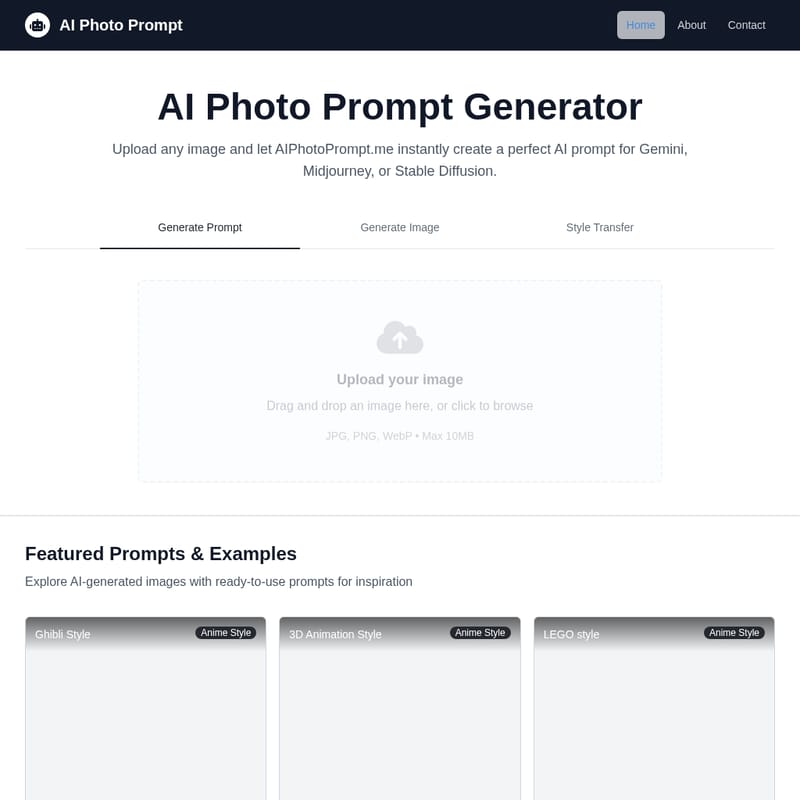 AI Photo Prompt