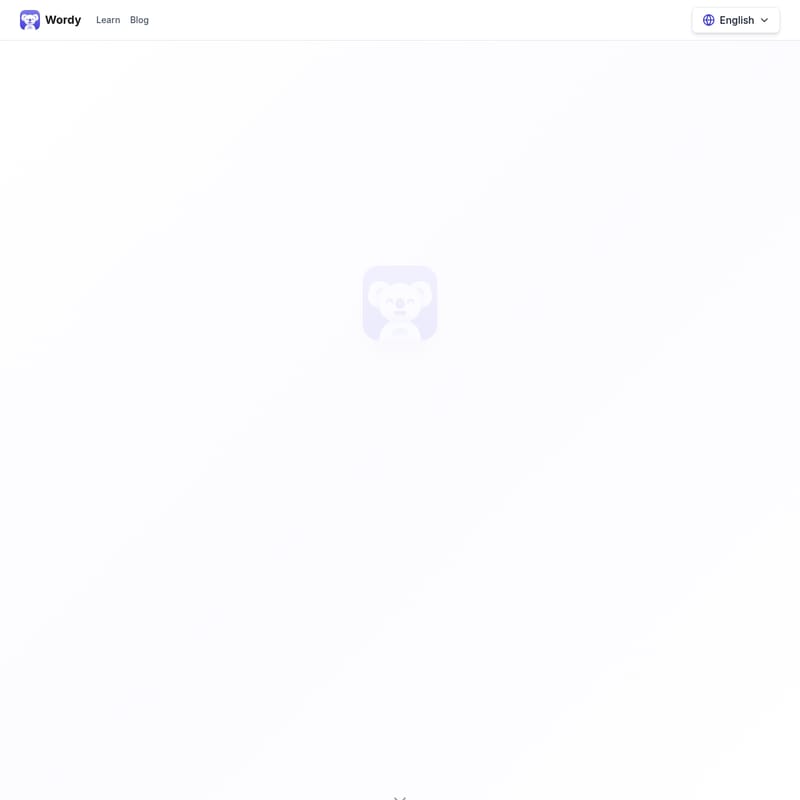 View Wordy - Wordy: Master 20+ Languages Naturally Using Movies, TV Shows, and Interactive Streaming Content Wordy - AI Tool Screenshot and Interface Preview